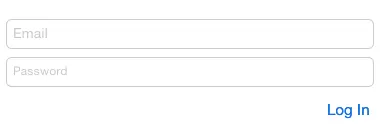 ログインフォーム
